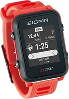 Sigma Sport iD.TRI incl. chest harness and speed/cadence transmitter red