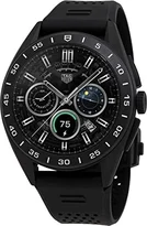 TAG Heuer Connected Calibre E4 45mm black with rubber bracelet black