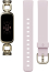 Fitbit Luxe Special Edition activity tracker gorjana Soft gold stainless steel parker link bracelet 