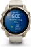 Garmin Fenix 8 43mm Sapphire Soft gold/fog grey-dark sandstone silicone