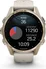 Garmin Fenix 8 43mm Sapphire Soft gold/fog grey-dark sandstone silicone
