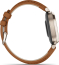 Garmin Lily 2 Classic cream gold/tan leather 