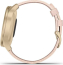 Garmin vivomove Style activity tracker blush pink woven/light gold 
