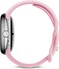 Google pixel Watch 3 (LTE) 41mm polished Silver with sport wristlet Rose quartz