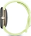 Google pixel Watch 4 (Wi-Fi) 41mm Champagne Gold with sport wristlet Lemongrass