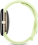 Google pixel Watch 4 (LTE) 41mm Champagne Gold with sport wristlet Lemongrass