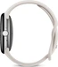 Google pixel Watch 4 (LTE) 45mm polished Silver with sport wristlet Porcelain