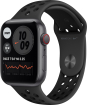 Apple Watch Nike SE (GPS + cellular) 44mm space grey with sport wristlet anthracite/black (MG0A3FD)