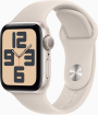 Apple Watch SE 2022 (GPS) 40mm Polarstern with sport wristlet M/L Polarstern (MR9V3QF)