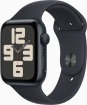 Apple Watch SE 2022 (GPS) 44mm midnight with sport wristlet M/L midnight (MRE93QF)