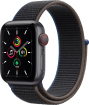 Apple Watch SE (GPS + cellular) 40mm space grey with Sports Loop kohlegrau 