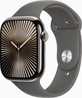 Apple Watch Series 10 (GPS + cellular) 46mm Titan nature with sport wristlet S/M stone grey