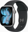 Apple Watch Series 11 (GPS) 42mm aluminium space grey with sport wristlet S/M black