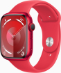 Apple Watch Series 9 (GPS + cellular) 45mm aluminium (PRODUCT)RED with sport wristlet M/L (PRODUCT)RED 