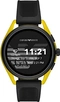 Emporio Armani Connected Smartwatch 3 with Plastic bracelet black/yellow