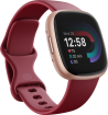 Fitbit Versa 4 activity tracker raspberry red/aluminium kupferpink 