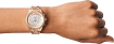 Fossil Stella Gen 6 hybrid Smartwatch Rose Gold-Tone Stainless Steel 