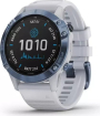 Garmin Fenix 6 Pro solar mineral blue titanium/whitestone 