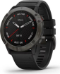 Garmin Fenix 6X Sapphire carbon grey dlc/black 