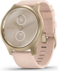 Garmin vivomove Style activity tracker blush pink woven/light gold 