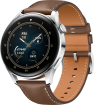 Huawei Watch 3 Classic silver with leather bracelet brown (55026819)