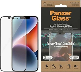 PanzerGlass Ультра wide Fit CamSlider для Эпл Айфон 14/13/13 Pro