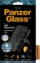PanzerGlass Edge-to-Edge case Friendly & Dual Privacy & CamSlider для Эпл Айфон 12 Pro/Айфон 12 черный