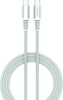 4smarts USB-C to USB-C cable PremiumCord 100W 3m white