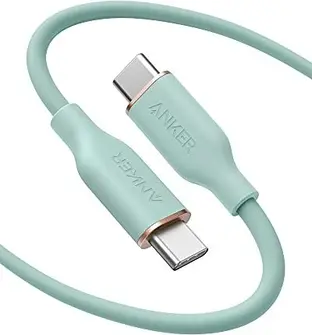 Anker Powerline III flow USB-C/USB-C 1.8m Mint Green
