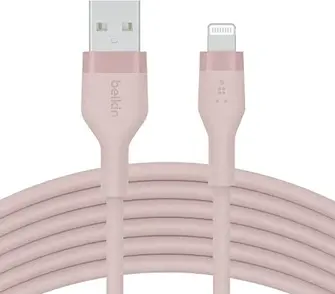 Belkin BoostCharge Flex USB-A/Lightning cable 3.0m red