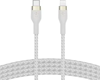 Belkin BoostCharge Pro Flex USB-C/Lightning cable 1.0m white