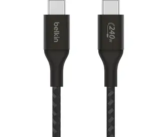 Belkin BoostCharge USB-C/USB-C 240W cable 1.0m black