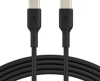 Belkin BoostCharge USB-C to USB-C cable with strap 2.0m black