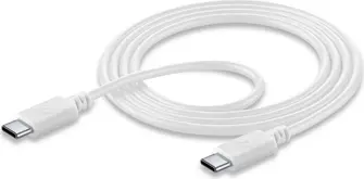 Cellularline Power cable USB-C to USB-C 1.2m white