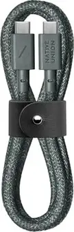 Native Union Belt cable USB-C/USB-C Slate Green