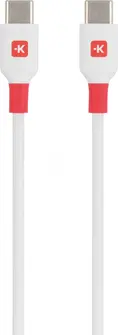 Skross USB cable USB 2.0 USB-C plug 0.15m white