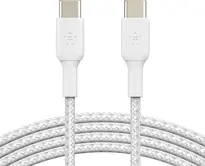 Belkin BoostCharge Braided USB-C to USB-C 1.0m white