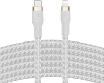 Belkin BoostCharge Pro Flex USB-C/Lightning cable 3.0m white