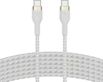 Belkin BoostCharge Pro Flex USB-C/USB-C cable 3.0m white