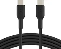 Belkin BoostCharge USB-C to USB-C cable with strap 2.0m black