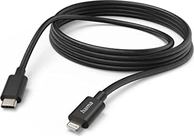 Hama кабель для зарядки USB-C/Lightning 3m black