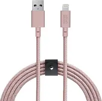Native Union Belt cable XL USB-A/Lightning Rose