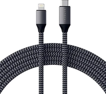 Satechi USB-C to Lightning кабель space Gray