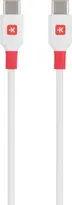 Skross USB cable USB 2.0 USB-C plug 0.15m white
