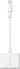 Belkin Lightning audio + Charge RockStar adapter cable 0.15m white