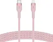 Belkin BoostCharge Pro Flex USB-C/Lightning cable 1.0m pink