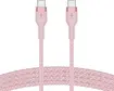 Belkin BoostCharge Pro Flex USB-C/USB-C cable 1.0m pink