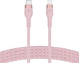 Belkin BoostCharge Pro Flex USB-C/Lightning кабель 2.0m pink