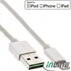 InLine Lightning/USB adapter cable silver/aluminum 1m
