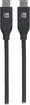 Manhattan USB 2.0 type C-connection cable 2.0m black